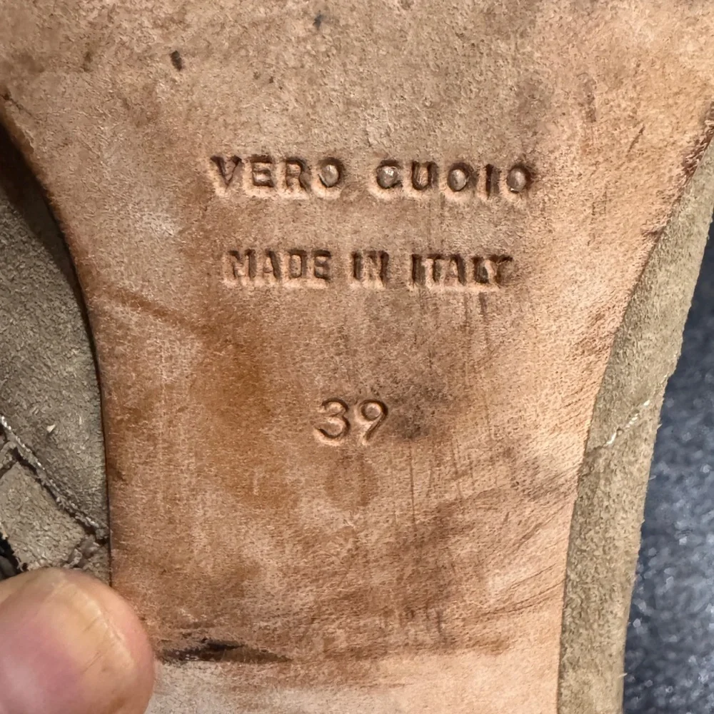 Club Monaco Light Brown Suede Ankle Booties EU 39/US 8
